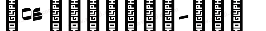 W05 Regular字体转换